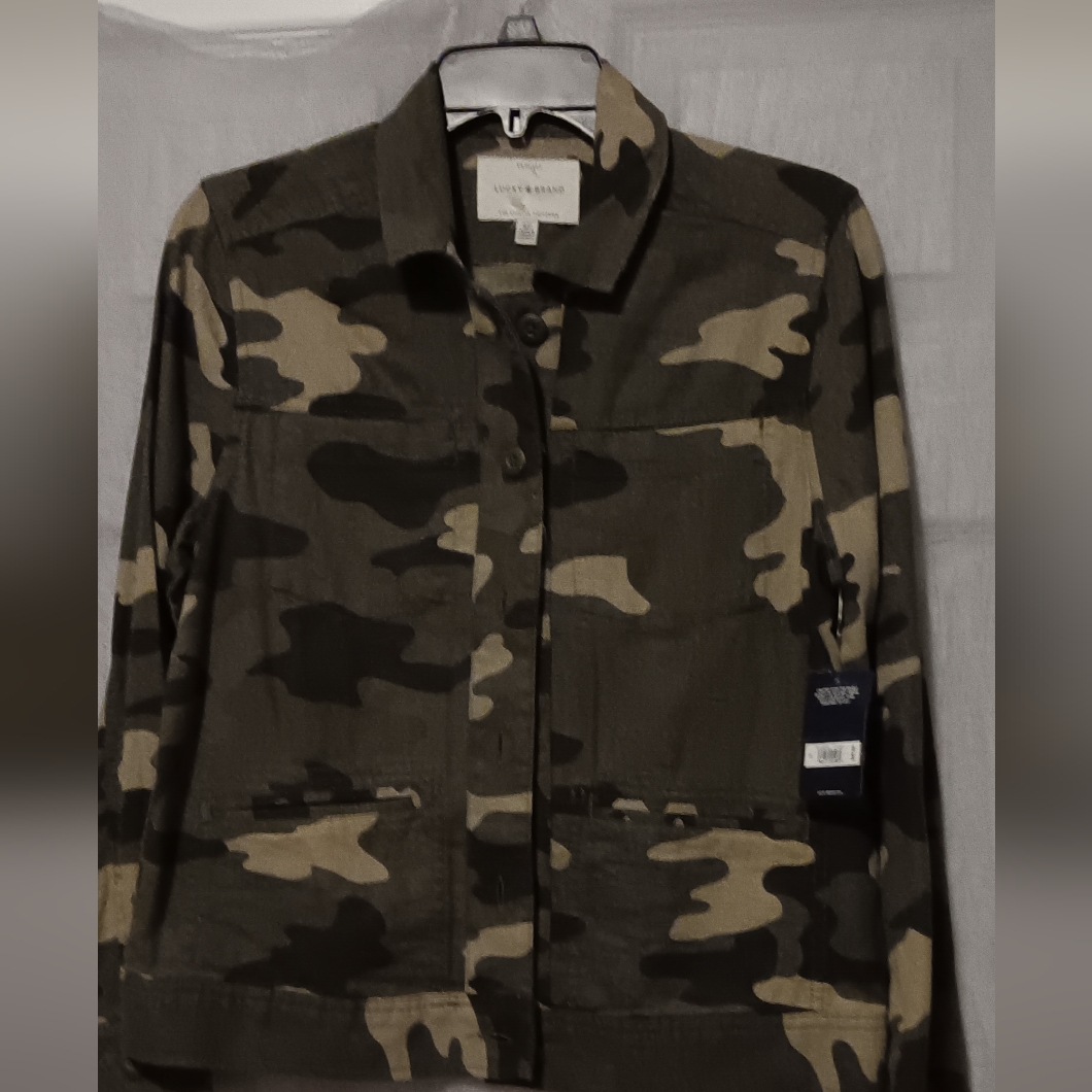 Lucky Brand Army Green Jacket